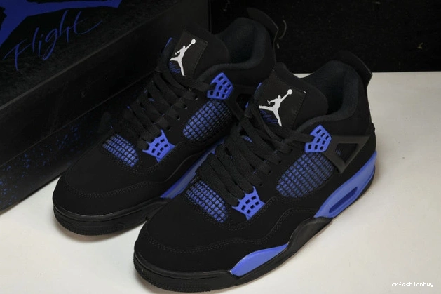 Royal Retro Jordan Black 4 CT8527-018 Game 0717